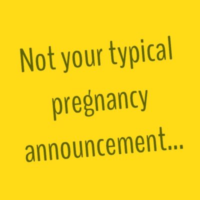 My Facebook Pregnancy Announcement:  #NIAW 2018 • Day 7